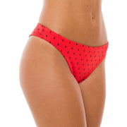 Red Watermelon Brazilian Classic Thong Bikini Bottom