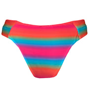Colorful Rainbow Brazilian Wide Side Bikini Bottom