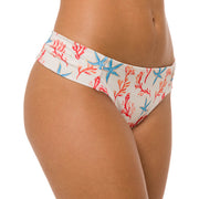 White Starfish Brazilian Wide Side Bikini Bottom