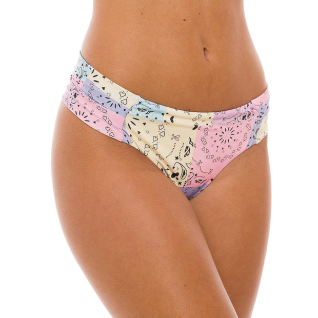 Pink Candy Love Brazilian Wide Side Bikini Bottom