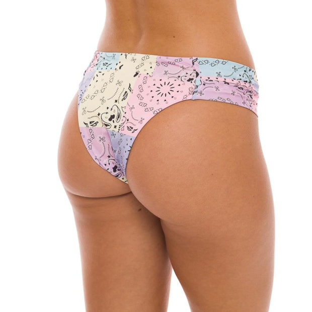 Pink Candy Love Brazilian Wide Side Bikini Bottom