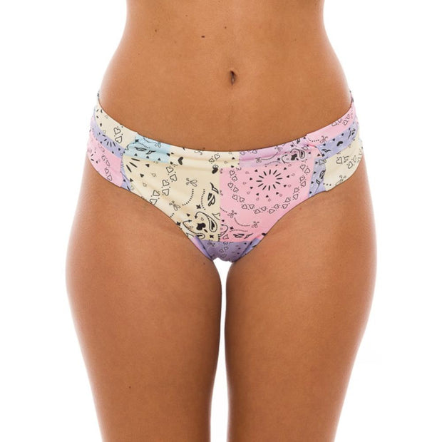 Pink Candy Love Brazilian Wide Side Bikini Bottom