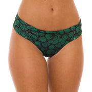 Green Waves Brazilian Wide Side Bikini Bottom