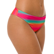 Colorful Rainbow Brazilian Classic Thong Bikini Bottom
