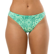 Mint Green Bali Brazilian Classic Thong Bikini Bottom