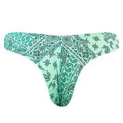 Mint Green Bali Brazilian Classic Thong Bikini Bottom