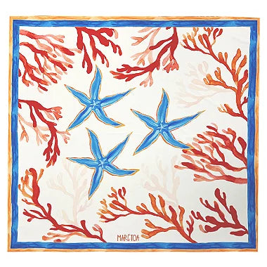 White Starfish Swim Sarong Pareo Cover Up