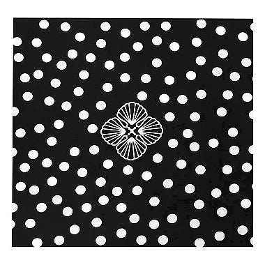 Black White Polka Dots Swim Sarong Pareo Cover Up