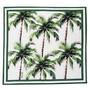 White Coconut Trees Swim Sarong Pareo Cover Up