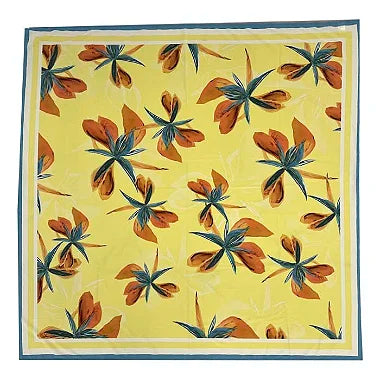 Yellow Spring Swim Sarong Pareo Cover Up