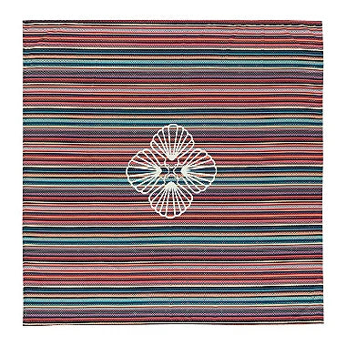 Colorful Stripes Swim Sarong Pareo Cover Up