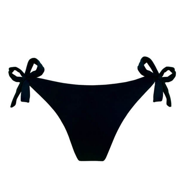 solid-black-brazilian-tie-side-scrunch-bikini-bottom-maretoa-cheeky-coverage-model